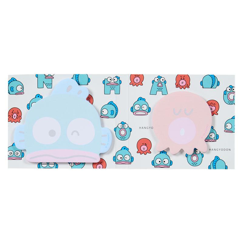Sanrio Hangyodon HG Sticky Note Set – Hangyodon & Badtz‑Maru Funny Face Design