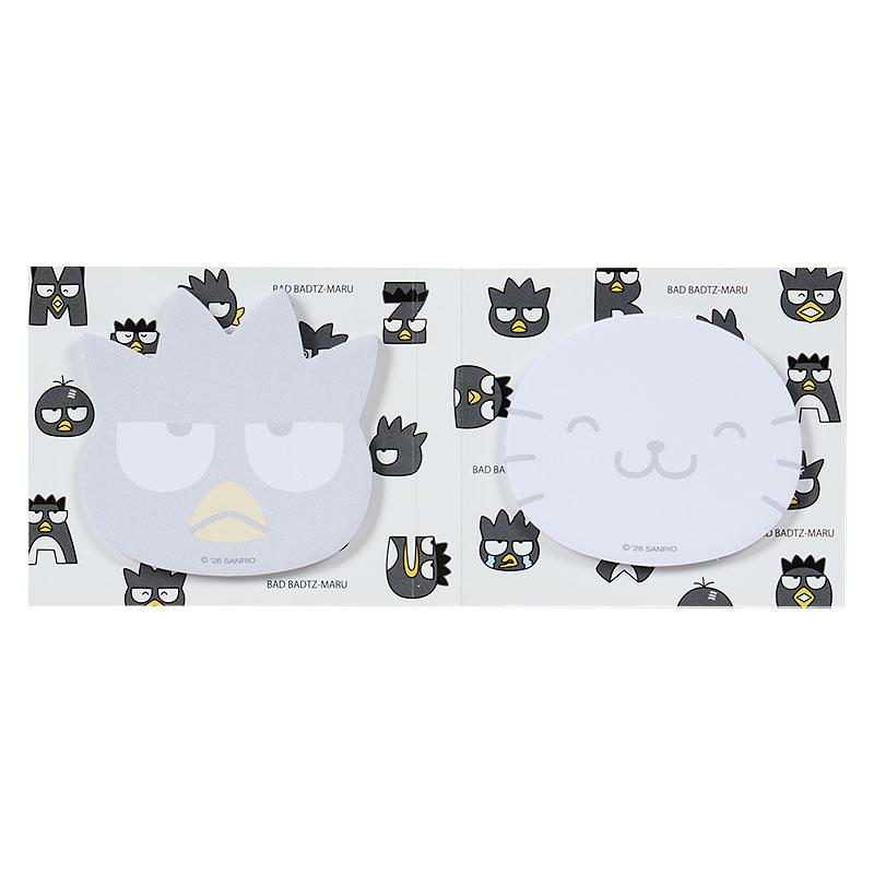 Sanrio Bad Badtz‑Maru XO Sticky Note Set – Hangyodon & Badtz‑Maru Funny Face Design