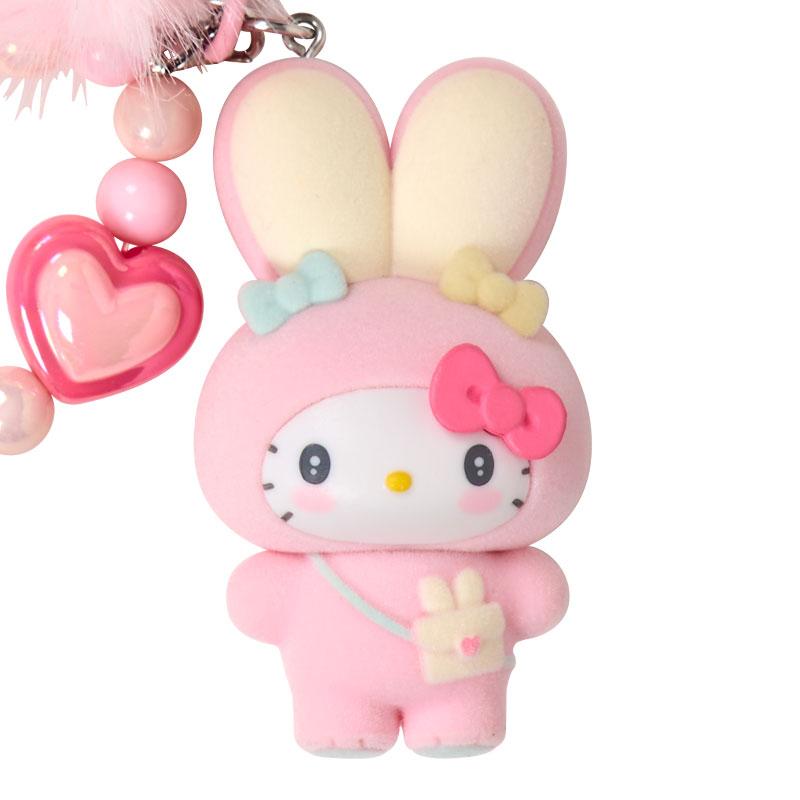 Sanrio Hello Kitty KT Keychain – Fluffy Bunny Ears Series