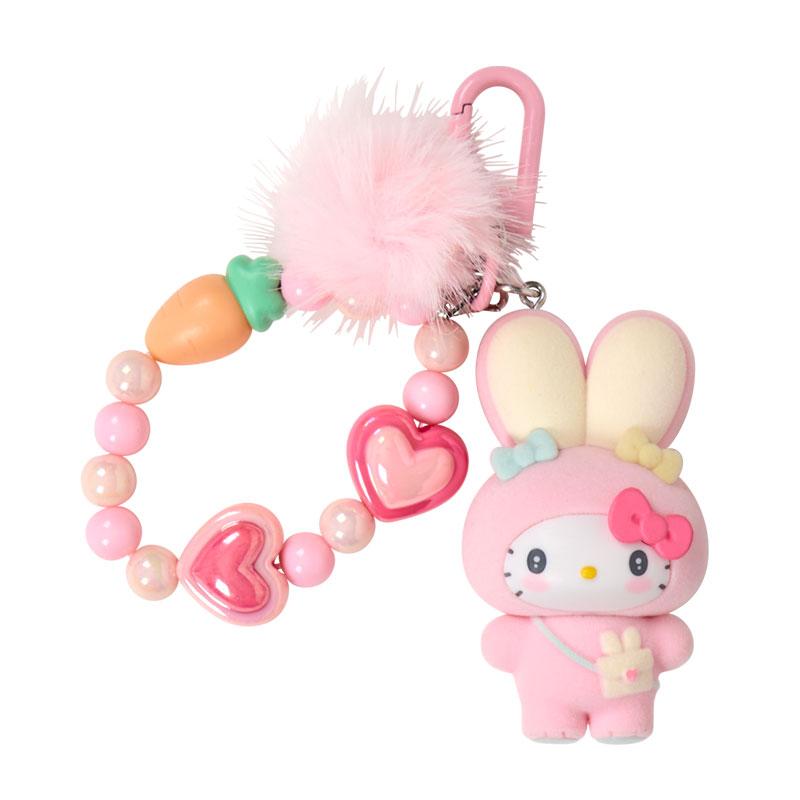 Sanrio Hello Kitty KT Keychain – Fluffy Bunny Ears Series