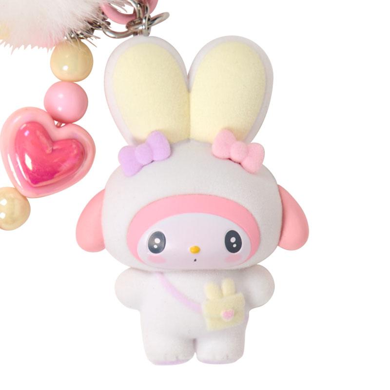 Sanrio My Melody MP Keychain – Fluffy Bunny Ears Series