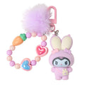 Sanrio Kuromi KU Keychain – Fluffy Bunny Ears Series