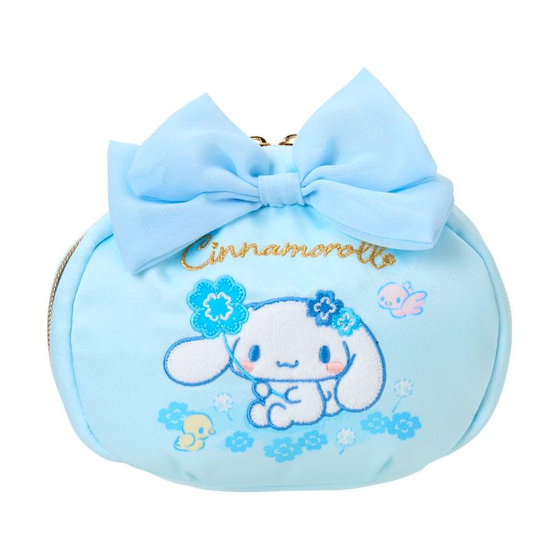 Sanrio Cinnamoroll CN Light Blue Clover Zipper Pouch