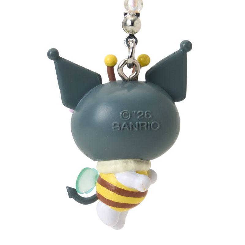Sanrio Charm – Kuromi KU (Flower‑Loving Bee)
