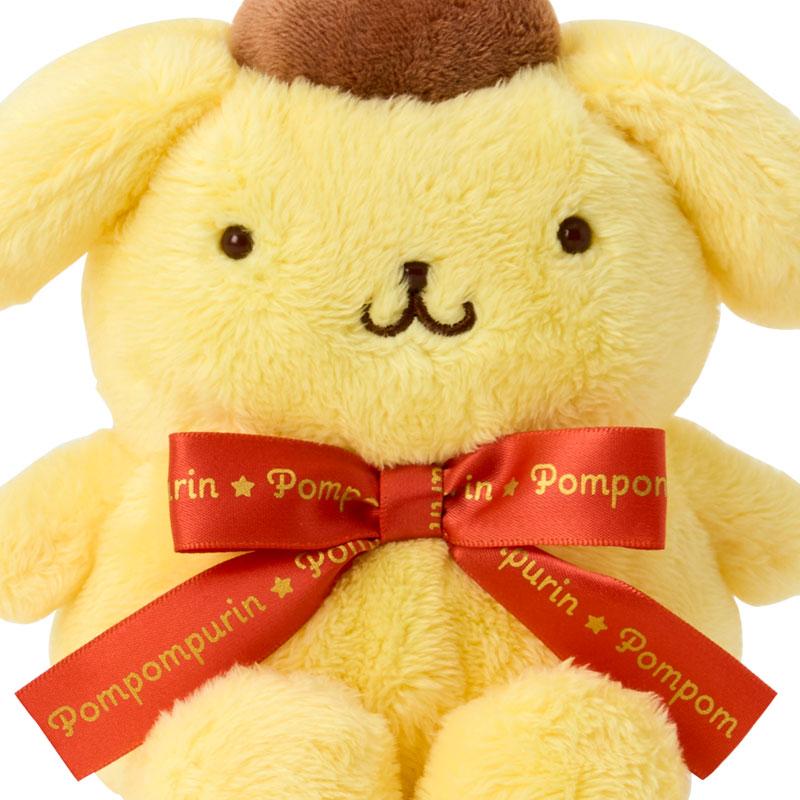 Sanrio Pompompurin PN Plush Logo Ribbon Character Grand Prix Second Release