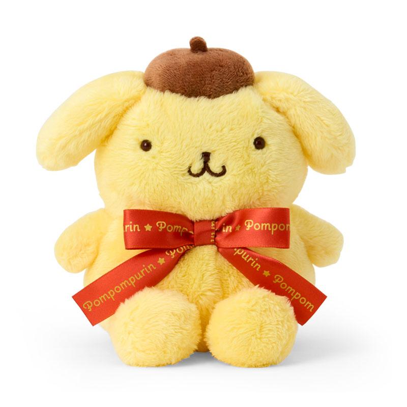 Sanrio Pompompurin PN Plush Logo Ribbon Character Grand Prix Second Release