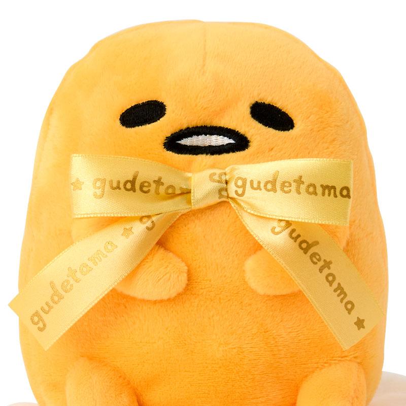 Sanrio Gudetama GU Plush – Character Grand Prix Second Release (Logo Ribbon)