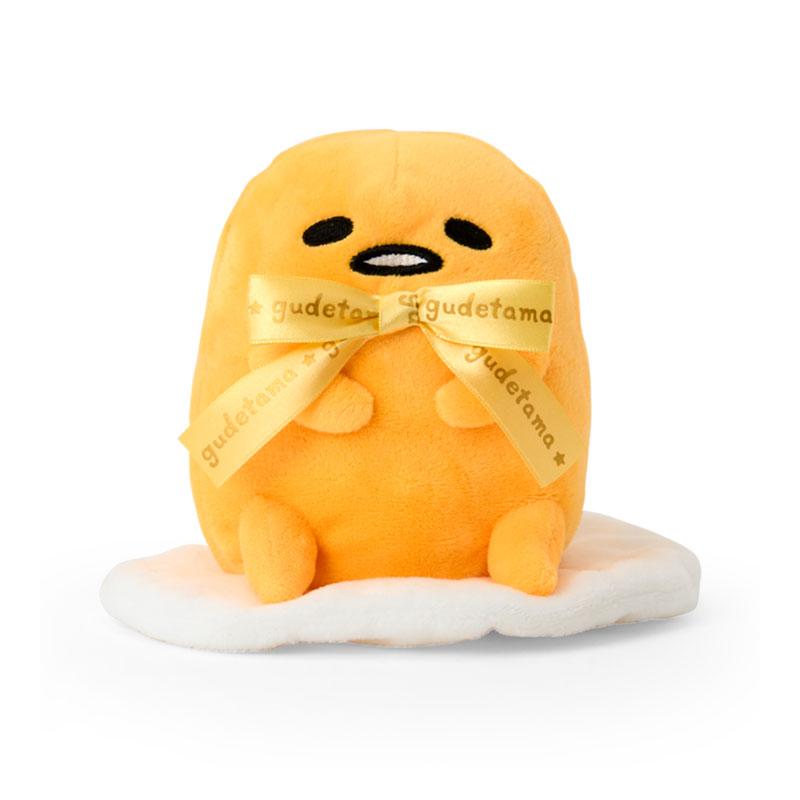 Sanrio Gudetama GU Plush – Character Grand Prix Second Release (Logo Ribbon)