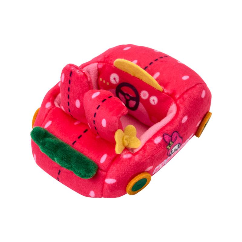 Sanrio My Melody MM Plush Car – Super Cute Adventures Chima‑Pote Collection Vol. 2