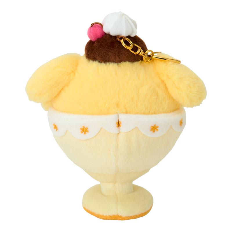 Sanrio Pompompurin PN Mascot Holder – 30th Anniversary “Purin de Manpuku Shiawase Purin”