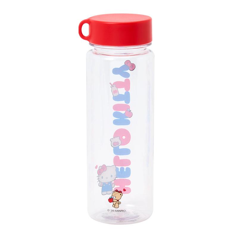 Sanrio Hello Kitty KT Summer Breaktime Clear Bottle with Strap (520ml)