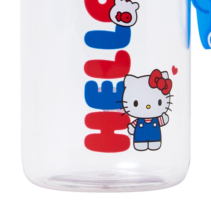 Sanrio Hello Kitty KT Summer Breaktime Clear Bottle with Strap (520ml)