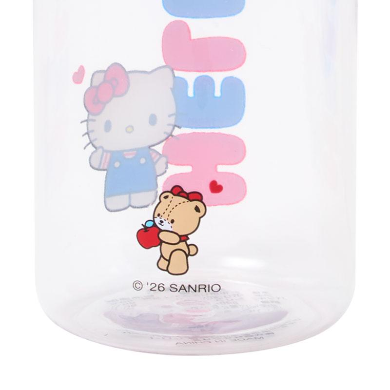 Sanrio Hello Kitty KT Summer Breaktime Clear Bottle with Strap (520ml)