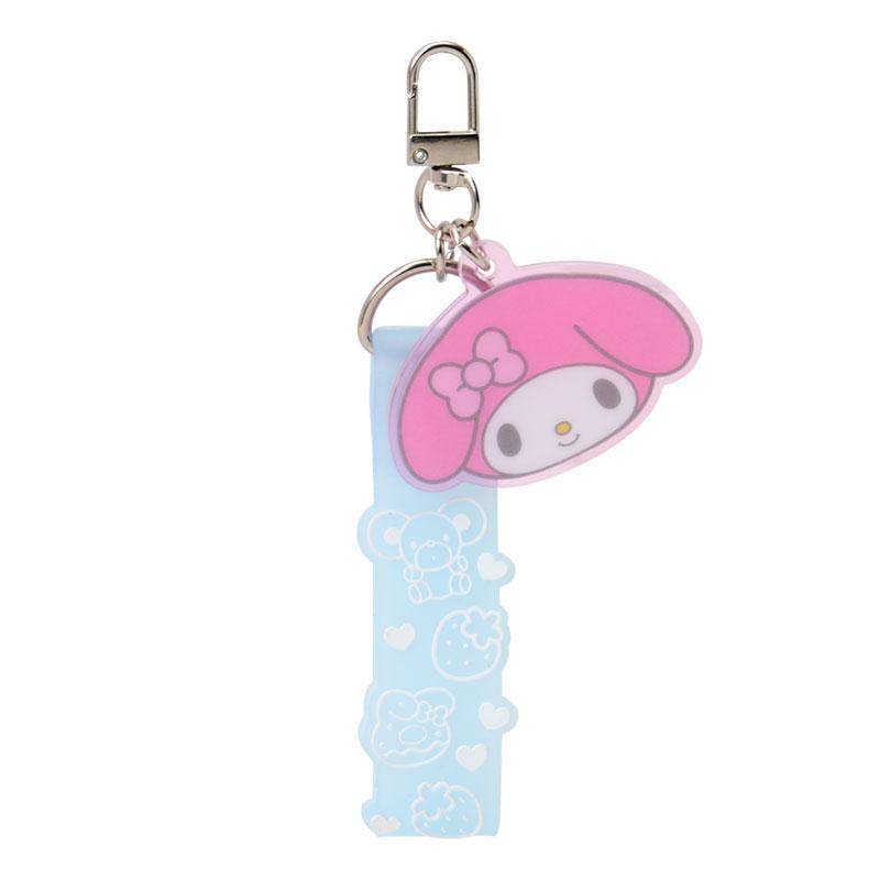 Sanrio My Melody MM Summer Breaktime Clear Bottle with Strap (520ml)