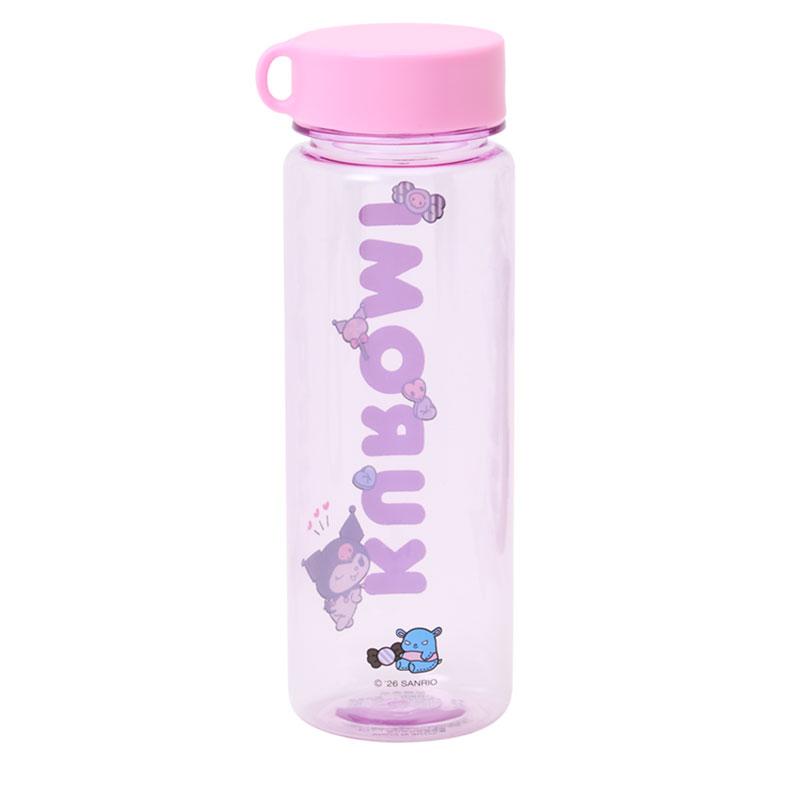 Sanrio Kuromi KU Summer Breaktime Clear Bottle with Strap (520ml)