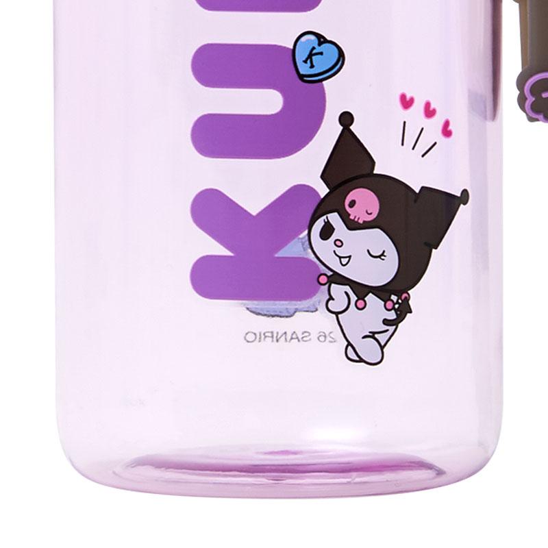 Sanrio Kuromi KU Summer Breaktime Clear Bottle with Strap (520ml)