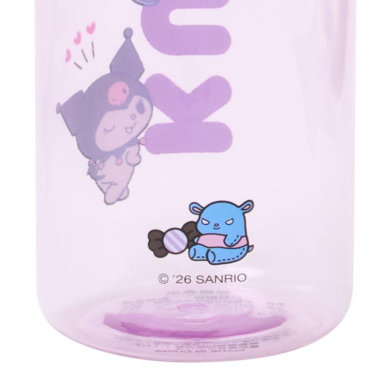 Sanrio Kuromi KU Summer Breaktime Clear Bottle with Strap (520ml)