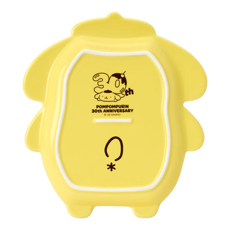 Sanrio Pompompurin PN Character Plate Set – 30th Anniversary “Purin de Manpuku Shiawase Purin”
