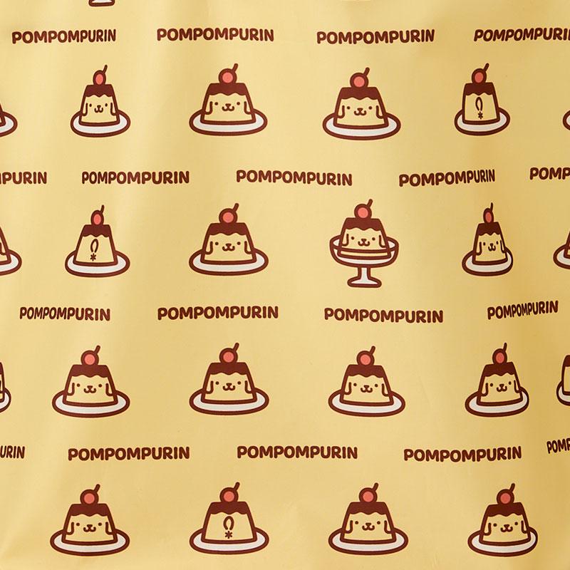 Sanrio Pompompurin PN Eco Bag with Case – 30th Anniversary “Purin de Manpuku Shiawase Purin”