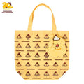 Sanrio Pompompurin PN Eco Bag with Case – 30th Anniversary “Purin de Manpuku Shiawase Purin”
