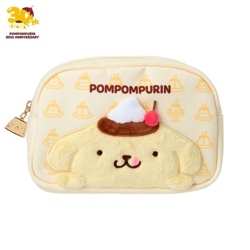 Sanrio Pompompurin PN Pouch – 30th Anniversary “Purin de Manpuku Shiawase Purin”