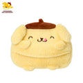 Sanrio Pompompurin PN Character Tissue Pouch – 30th Anniversary “Purin de Manpuku Shiawase Purin”