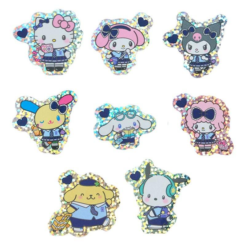 Sanrio Characters Case Sticker Set – Glitter Trip Series