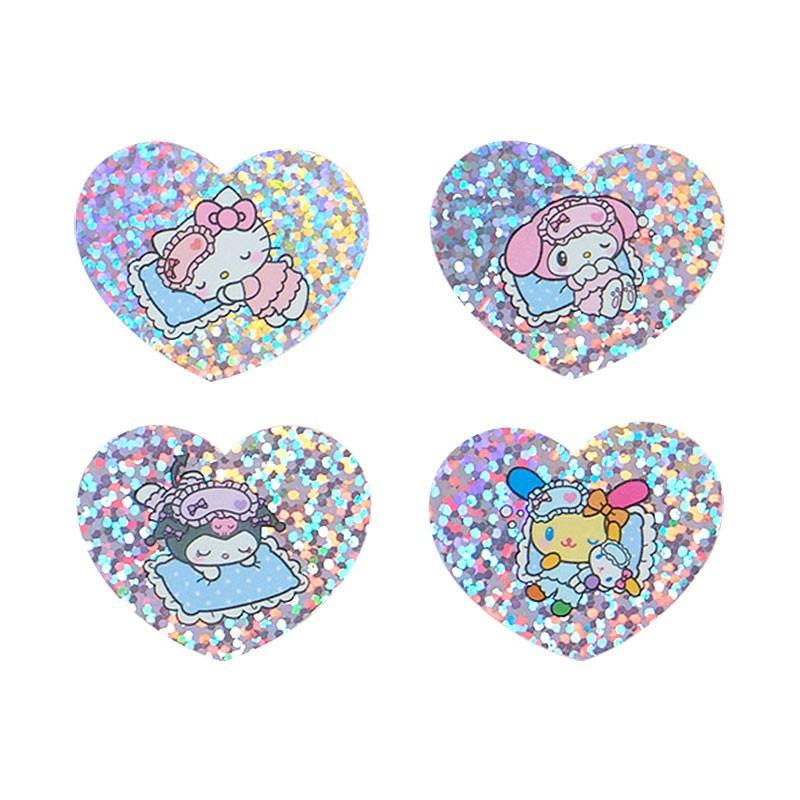 Sanrio Characters Case Sticker Set – Glitter Trip Series