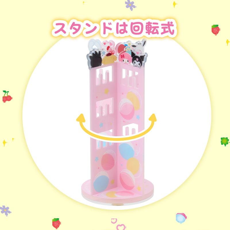 Sanrio Characters Rotating Charm Stand – Waku‑Waku Sanrio Capsule Toy Club