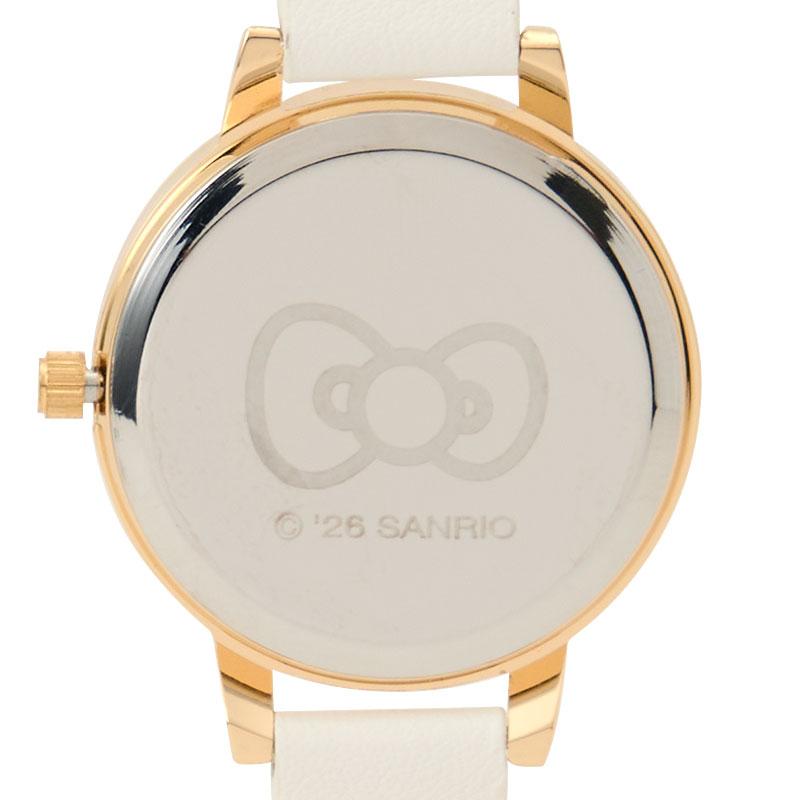 Sanrio Hello Kitty Watch – Gold Motif & Stone Accent