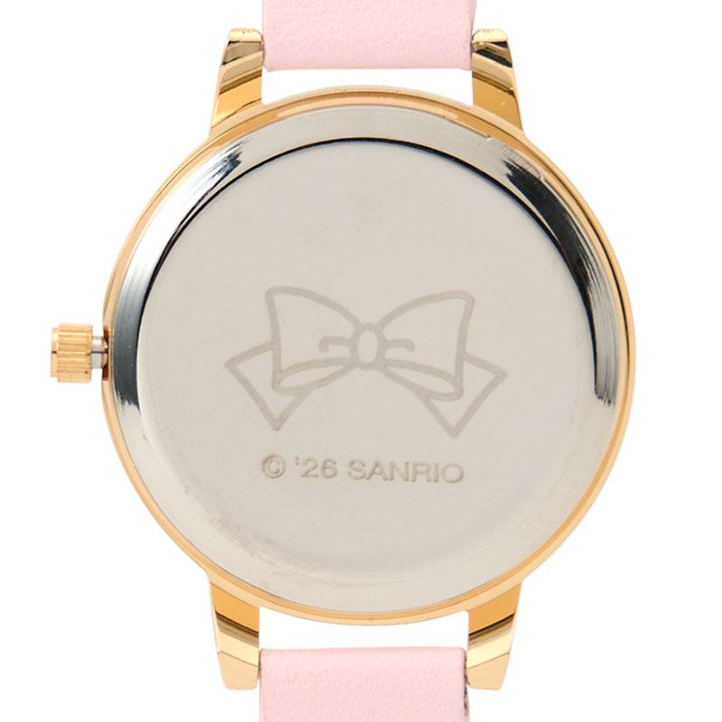 Sanrio My Melody Watch – Gold Motif & Stone Accent