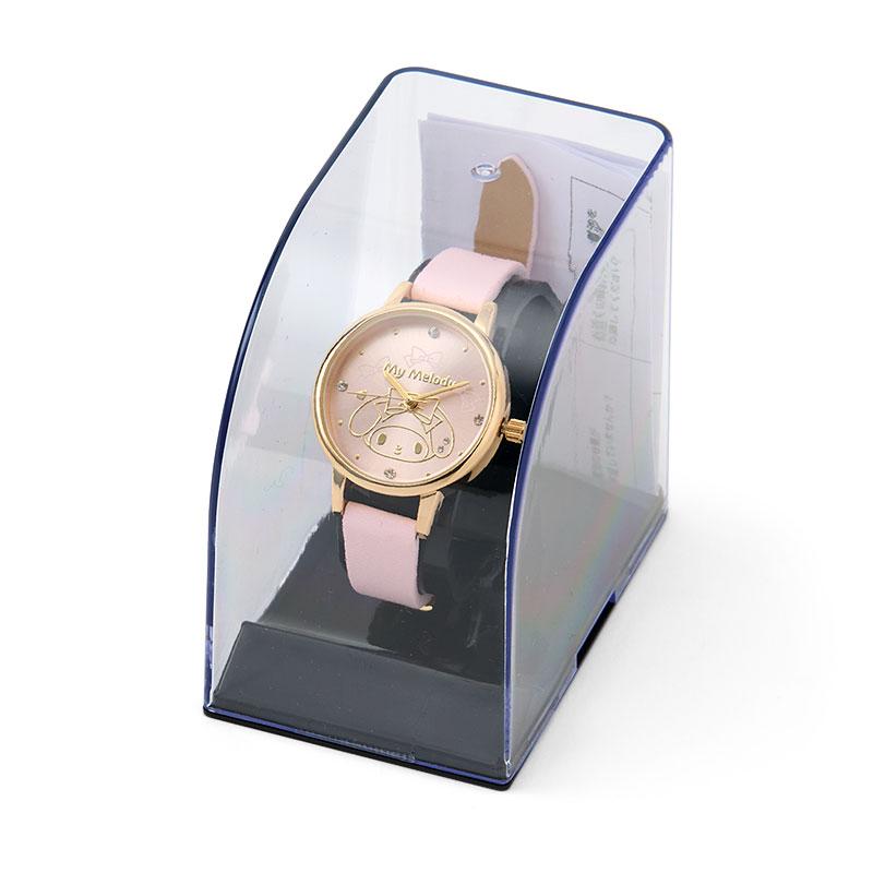 Sanrio My Melody Watch – Gold Motif & Stone Accent