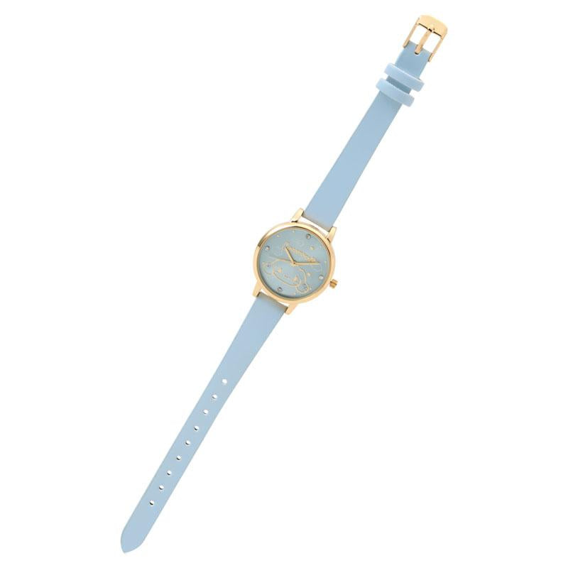 Sanrio Cinnamoroll Watch – Gold Motif & Stone Accent