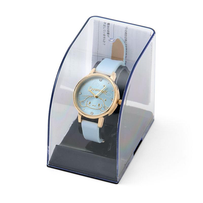 Sanrio Cinnamoroll Watch – Gold Motif & Stone Accent