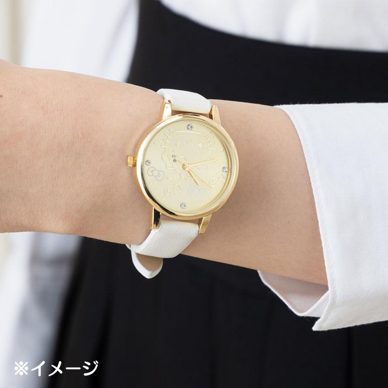 Sanrio Cinnamoroll Watch – Gold Motif & Stone Accent