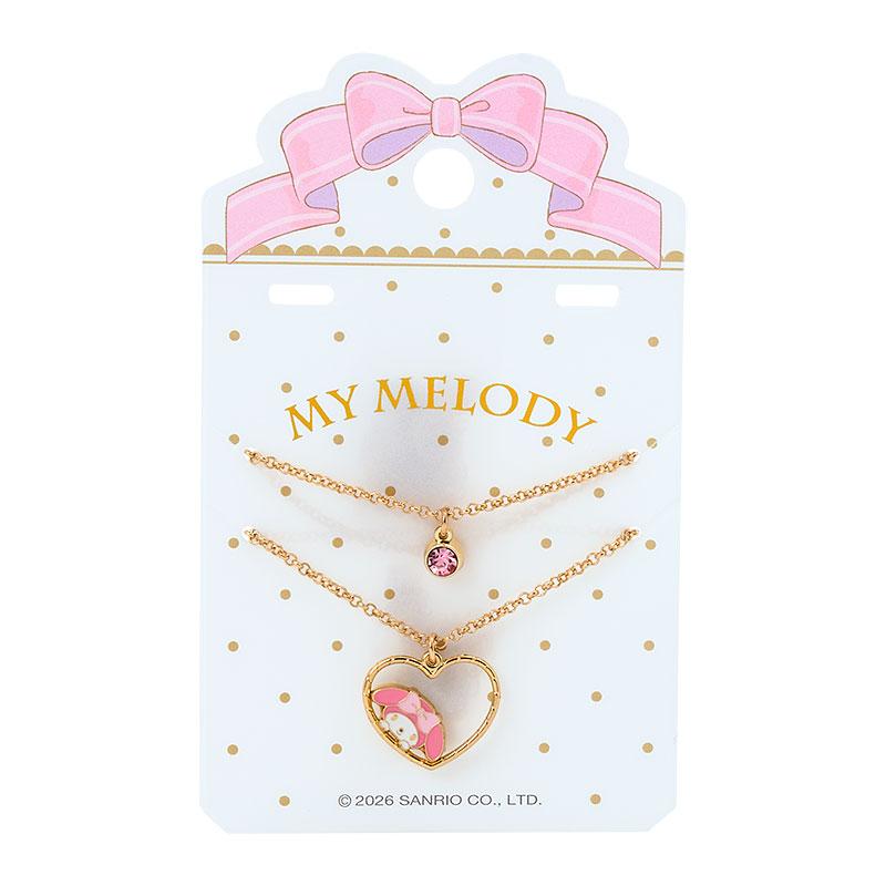 Sanrio My Melody Necklace 2‑Piece Set