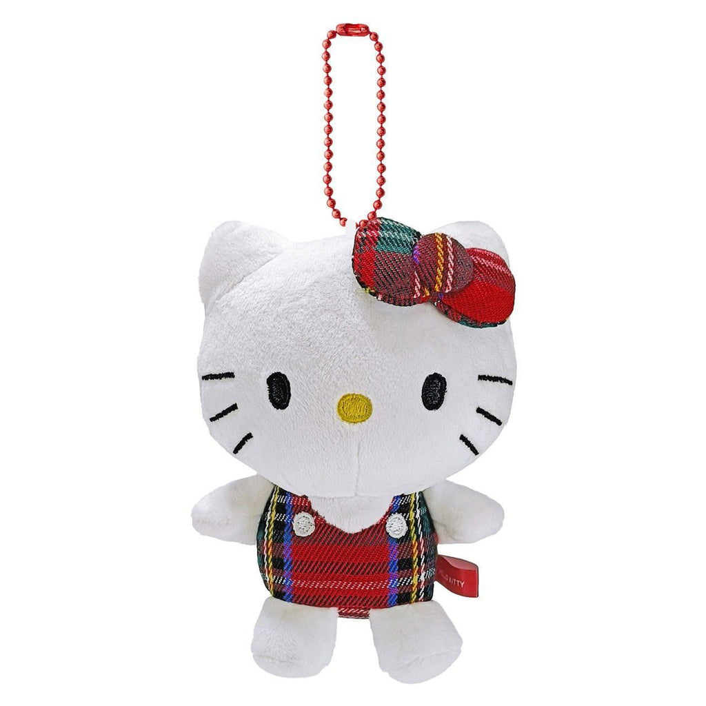 Sanrio Hello Kitty KT Tartan Check Plush Mascot