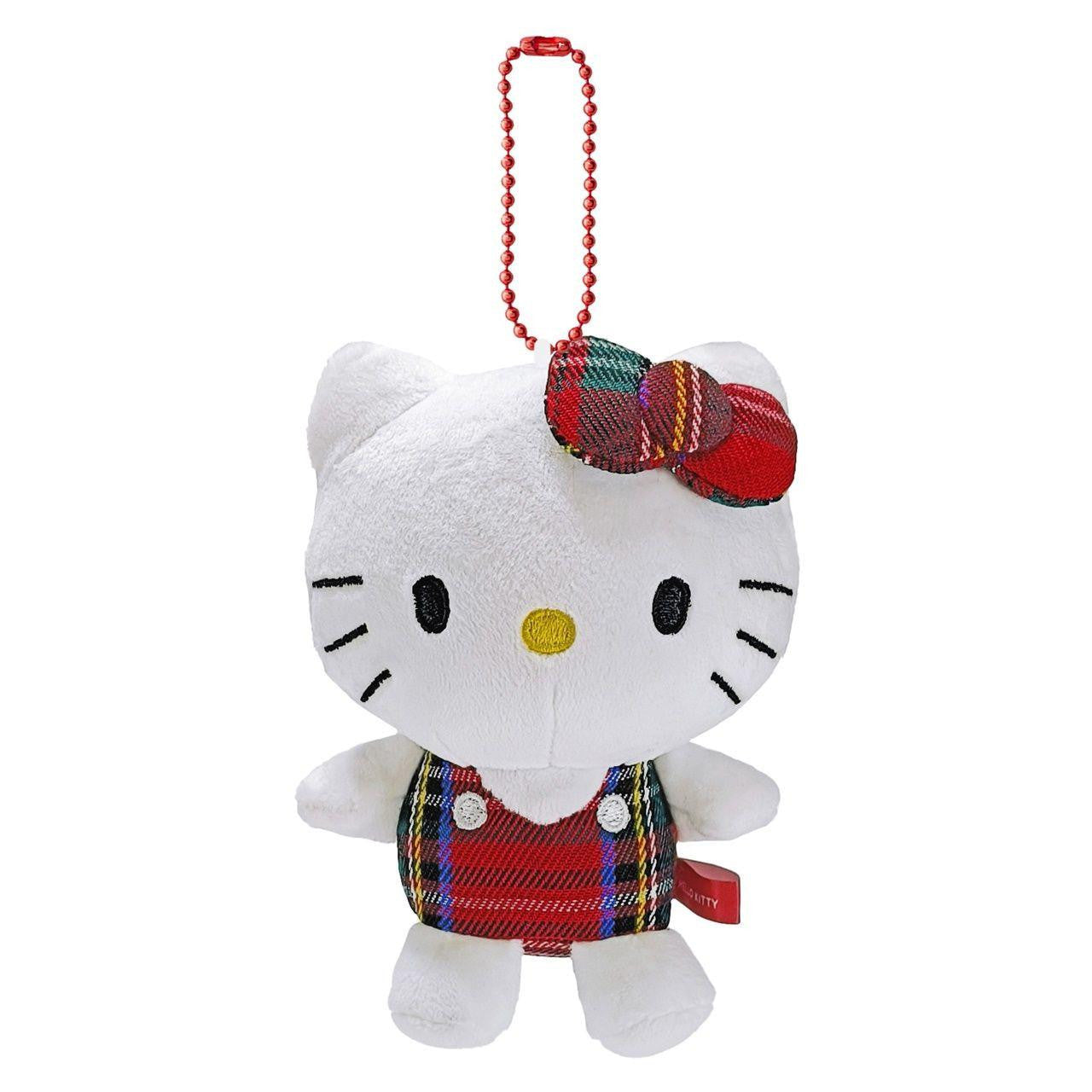 Sanrio Hello Kitty KT Tartan Check Plush Mascot