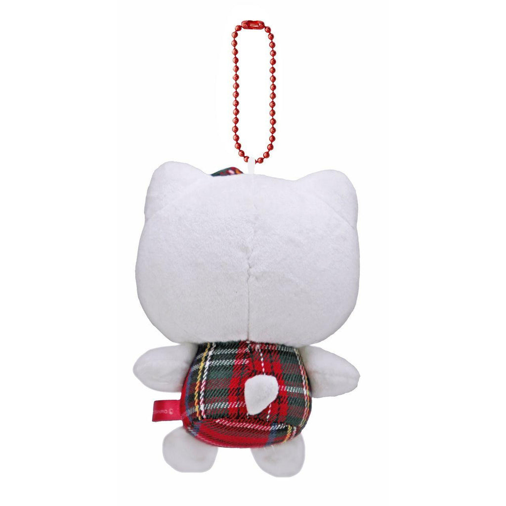 Sanrio Hello Kitty KT Tartan Check Plush Mascot